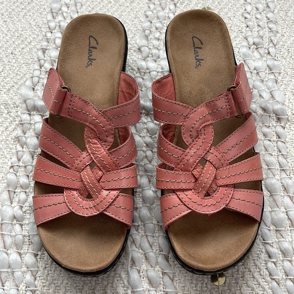 Clarks - Lexi Coral Braided Leather Sandals - Picture 2 of 11